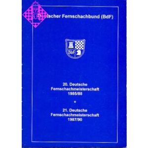 20./21. Deutsche Fernschachmeisterschaft 1985-90