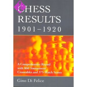 Chess Results, 1901 - 1920