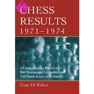 Chess Results, 1971 - 1974