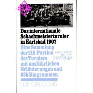 Das internationale Schachmeisterturnier in Karlsba