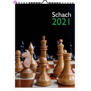Wandkalender Schach 2021 (A4)