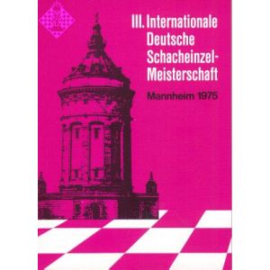 3. Deutsche Einzelmeisterschaft - Mannheim 1975