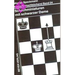 Schachminiaturen mit schwarzer Dame