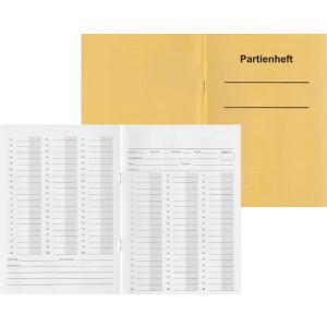 Partieheft, DIN A5
