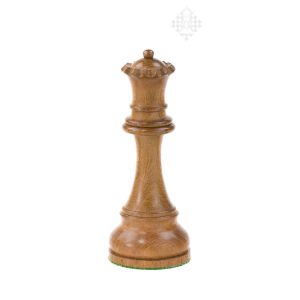 Schachfigur Dame, Palisander, 18 cm groß
