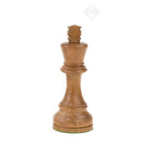 Schachfigur König, Palisander, 18,5 cm groß