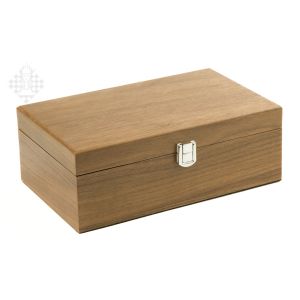 Schachkasten Nussbaumoptik, mittel