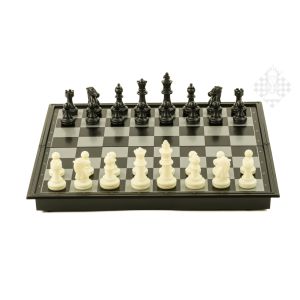 Schach- und Backgammonkassette Kunststoff