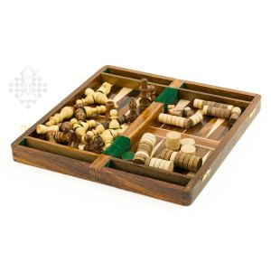 2 in 1 - Schach und Backgammon, 30,5 cm