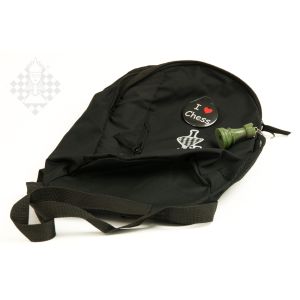 Rücksack Schach, schwarz