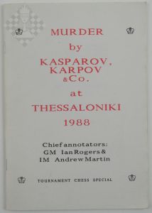 Murder by Kasparov, Karpov & Co / Antiquariat