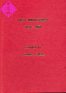 Chess Bibliography 1850 - 1968