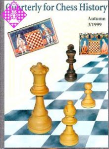 Quarterly for Chess History, Vol. 1, No. 3