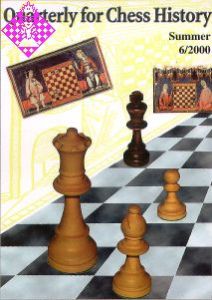 Quarterly for Chess History, Vol. 2, No. 6