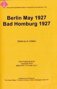 Berlin May 1927, Bad Homburg 1927