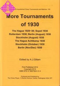 More tournaments of 1930