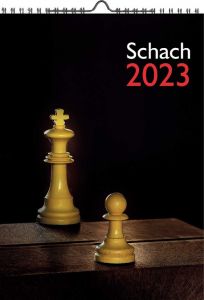Wandkalender Schach 2023 (A3)