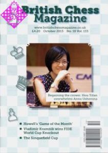 British Chess Magazine October 2013