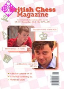 British Chess Magazine - November 2014