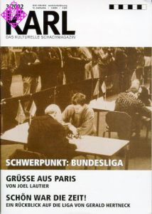 Karl - Die Kulturelle Schachzeitung 2002/3
