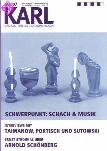 Karl - Die Kulturelle Schachzeitung 2007/4