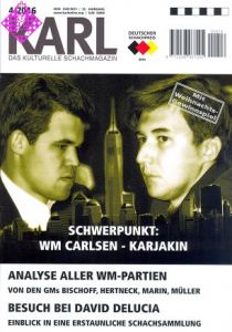Karl - Die Kulturelle Schachzeitung 2016/4