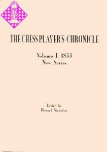 The Chess Player's Chronicle 1853