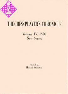 The Chess Player's Chronicle 1856