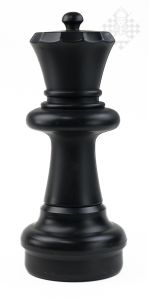 Ersatzfigur schwarze Dame, 58 cm
