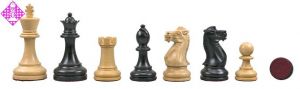 Schachfiguren Polgar de luxe, KH 95 mm