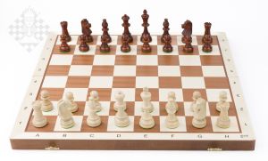 Schachkassette BHB Turnier Nr. 6 - Intarsie