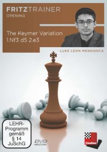 Die Keymer-Variante - 1.Sf3 d5 2.e3